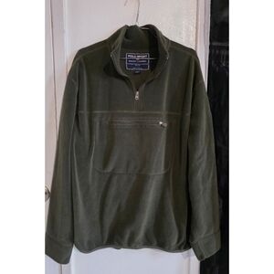 Polo by Ralph Lauren Dark Green Fleece with Patch